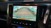 reversing camera display view of 2018 Toyota Vellfire