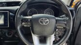 steering wheel view of 2017 Toyota Hilux