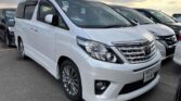 front side view of 2014 Toyota Alphard