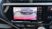 reversing camera display view of 2015 Toyota Aqua