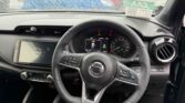 steering wheel view of 2021 Nissan Kicks
