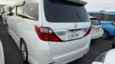 back view of 2014 Toyota Alphard