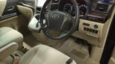 front seats view of 2012 Toyota Vellfire