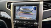 reversing camera display view of 2014 Toyota Alphard