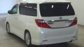 back side view of 2014 Toyota Alphard