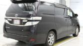 back side view of 2014 Toyota Vellfire