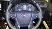 steering wheel view of 2017 Toyota Vellfire