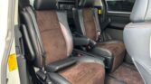 back seats view of 2014 Toyota Alphard